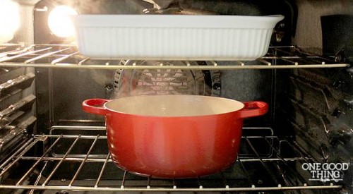 Nên sử dụng đồ sành, sứ cho việc nướng thực phẩm trong lò nướng Teka.