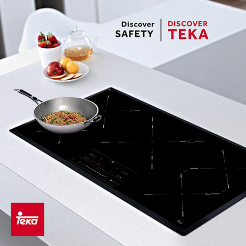 Bếp từ Teka chính hãng có nhiều tính năng an toàn trong thiết kế cho đến chương trình nấu ăn