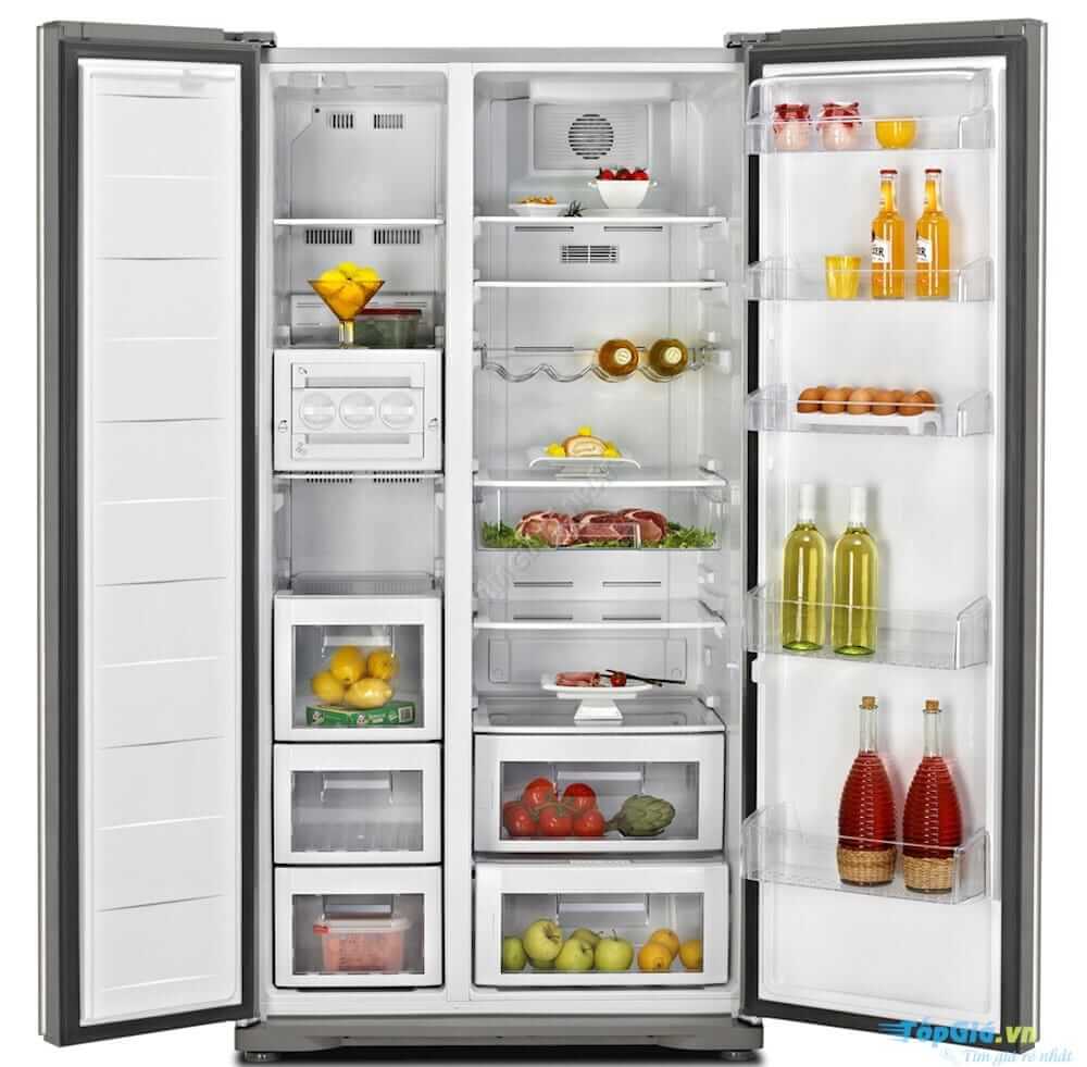 mẹo dùng tủ lạnh side by side tiết kiệm điện