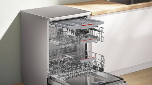 Khay Flex và VarioDrawer Pro gia tăng không gian chứa đồ cho máy rửa bát Bosch SMS4ECI14E