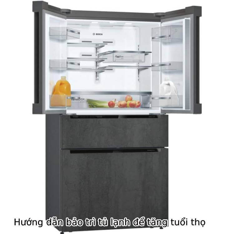 Hướng dẫn bảo trì tủ lạnh Bosch để tăng tuổi thọ