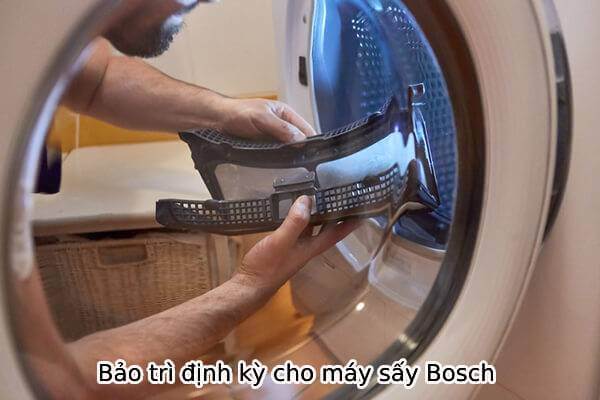 Bảo trì định kỳ cho máy sấy Bosch